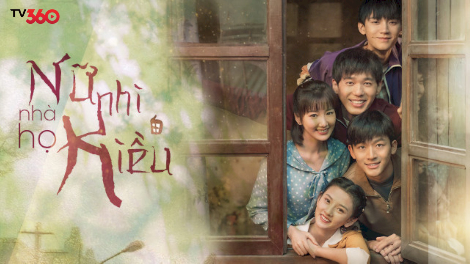 Năm anh chị em nhà họ Kiều quây quần bên nhau trong một khung cảnh ấm áp