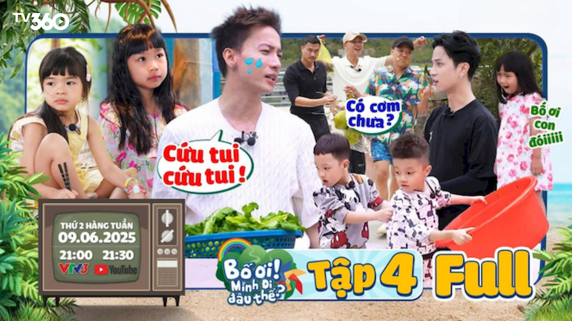 Hành trình trải nghiệm của bố cùng các con đầy tiếng cười và nước mắt