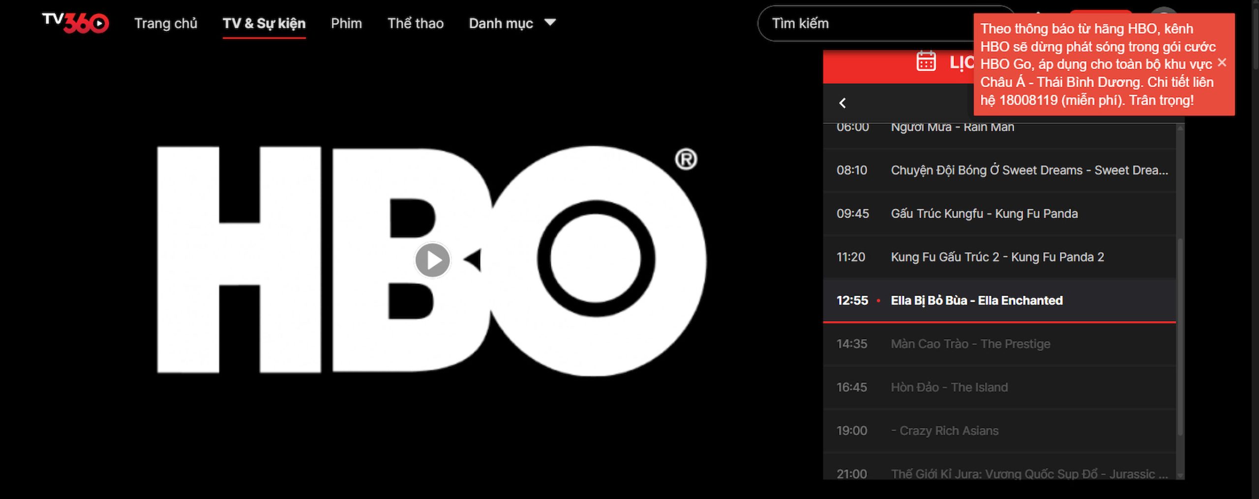 HBO Go mang đến kho phim khổng lồ và những series độc quyền hấp dẫn cho tín đồ điện ảnh.