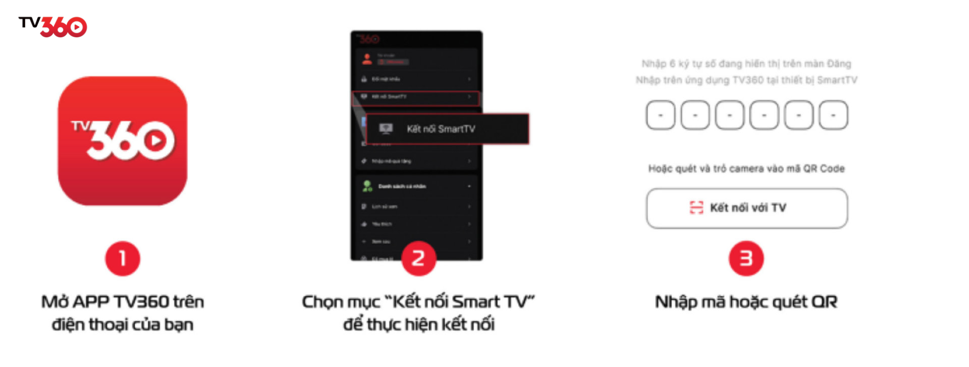 Đăng nhập TV360 bằng số điện thoại