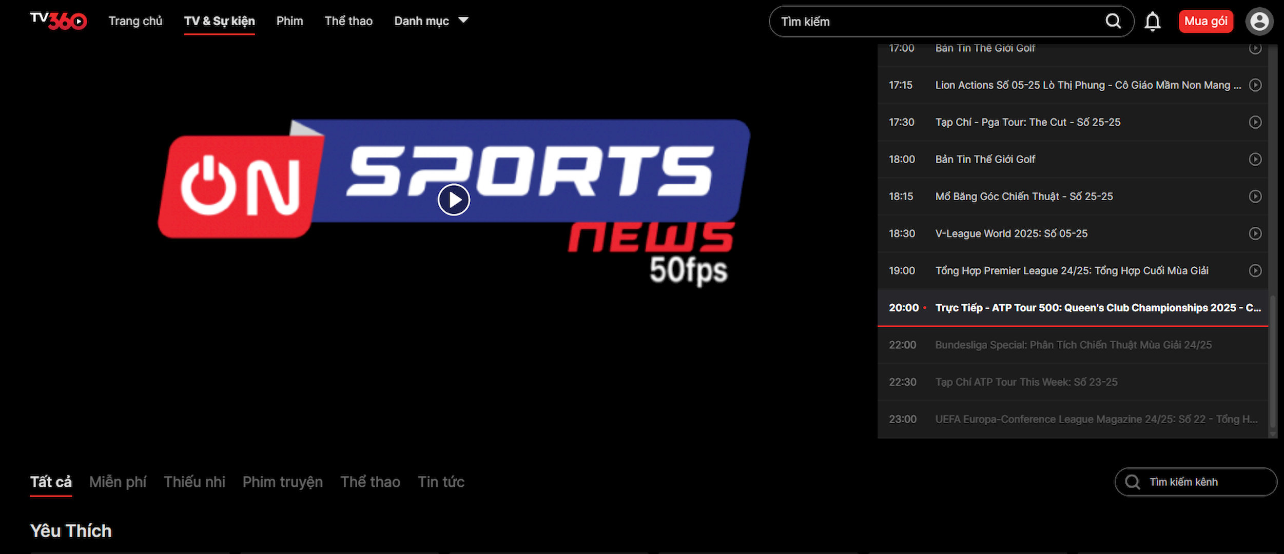 On Sports News