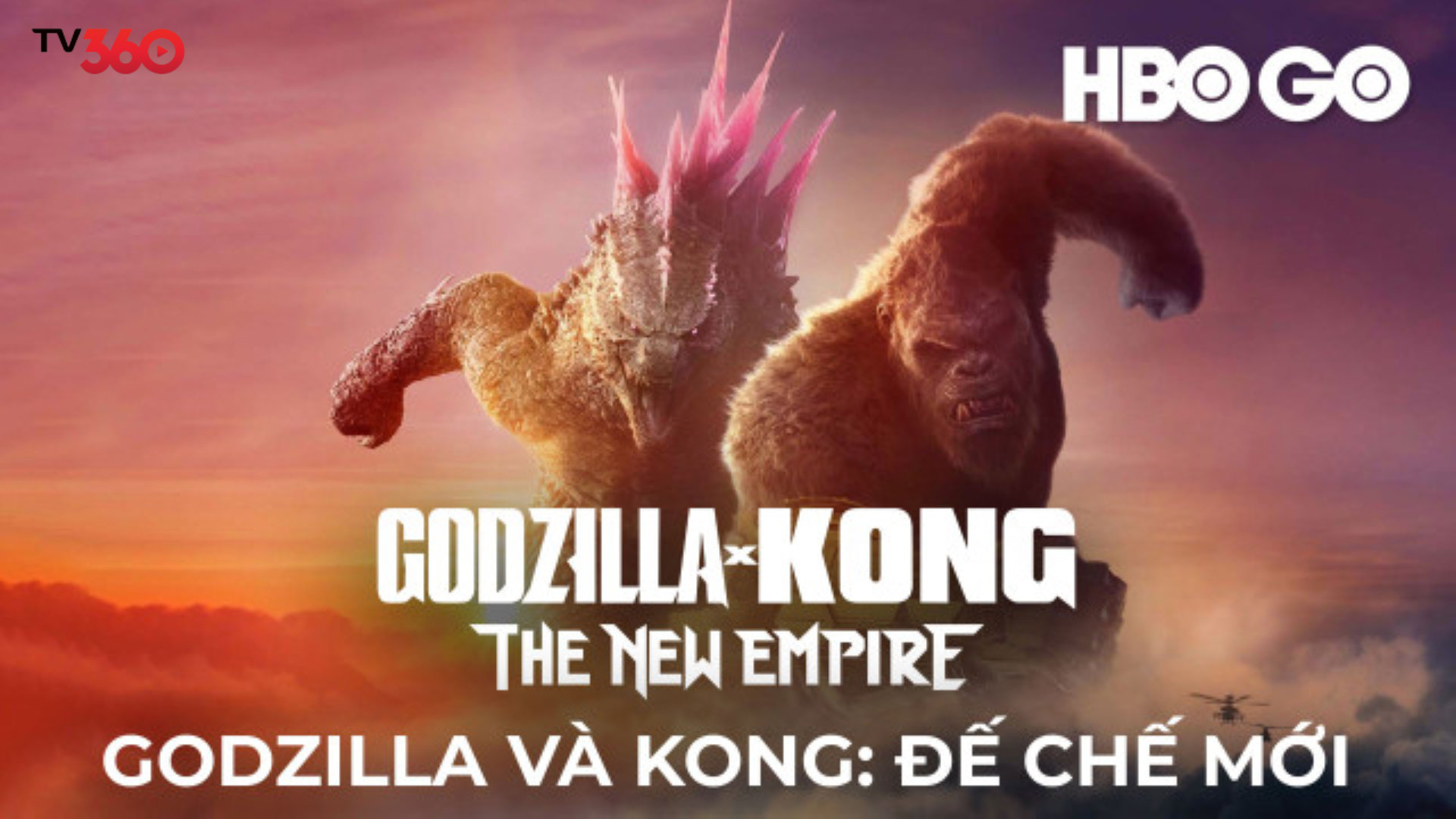 Phim “Godzilla x Kong: Đế chế mới” xoay quanh hành trình phiêu lưu của Godzilla và Kong