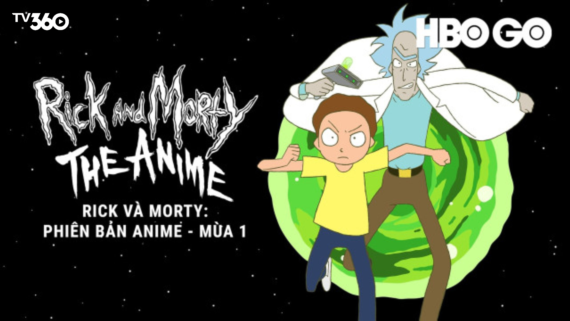 Rick và Morty đang ở trong một chiều không gian kỳ lạ