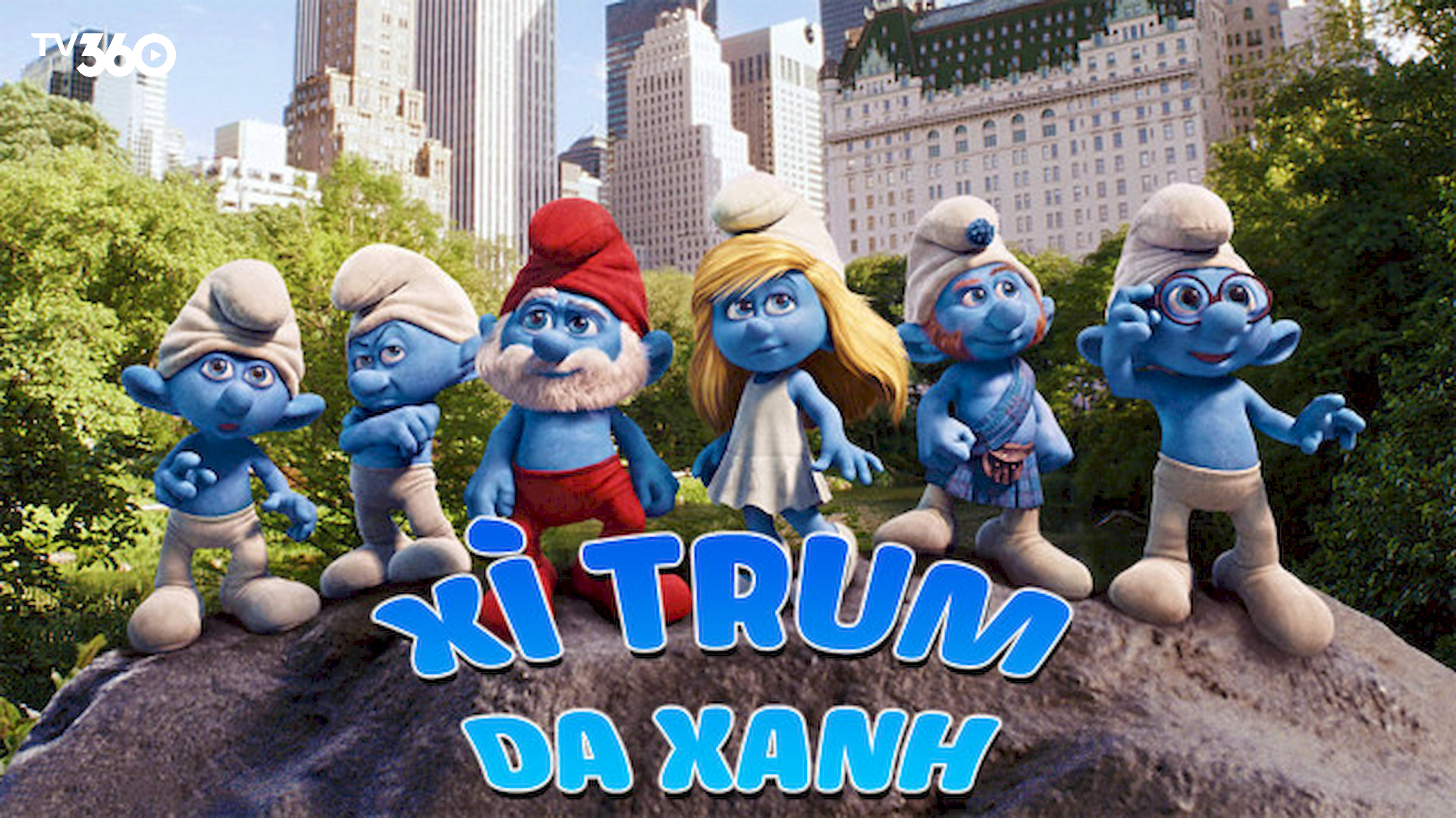 Nhóm Xì Trum lạc đến New York, nhờ gia đình Winslow giúp đỡ để trốn thoát Gargamel và tìm đường về làng