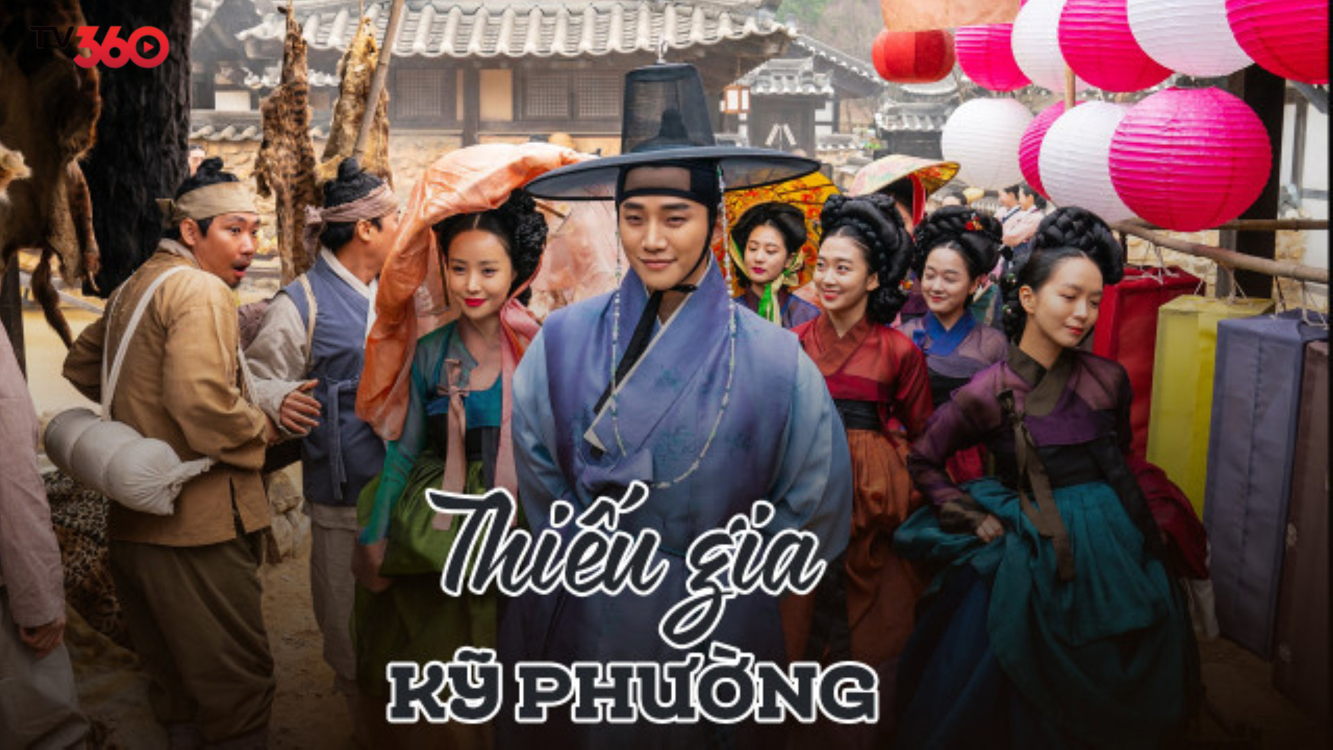 Heo Saek (Lee Joon-ho) trong trang phục nam kỹ quyến rũ, ánh mắt tinh nghịch nhưng ấm áp