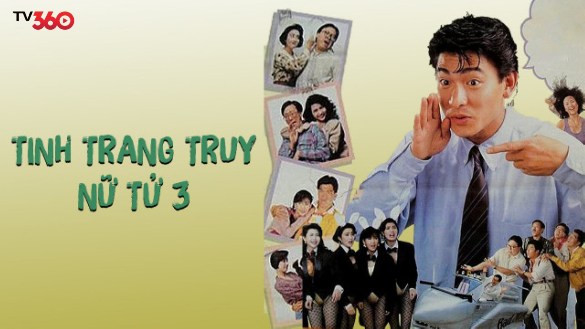 Lau Pei (Lưu Đức Hoa) trong vai "Bác sĩ tình yêu" với vẻ ngoài bảnh bao