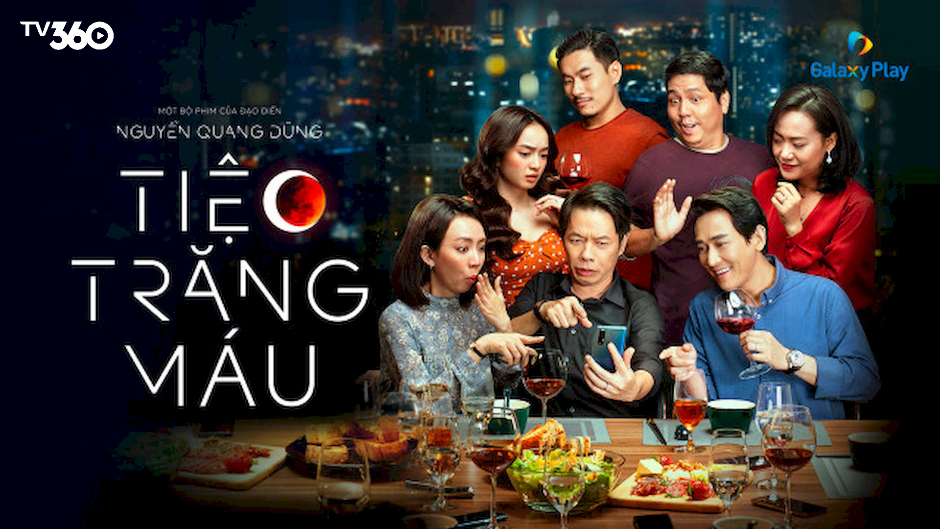 "Tiệc Trăng Máu" khai thác sâu sắc những mâu thuẫn ẩn giấu sau vỏ bọc thân thiết của tình bạn