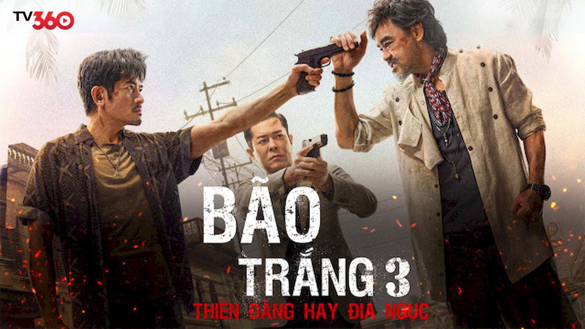 Phim Bão Trắng 3 là bản khắc họa dữ dội về tình anh em và sự giằng xé giữa chính - tà trong thế giới ngầm Hồng Kông