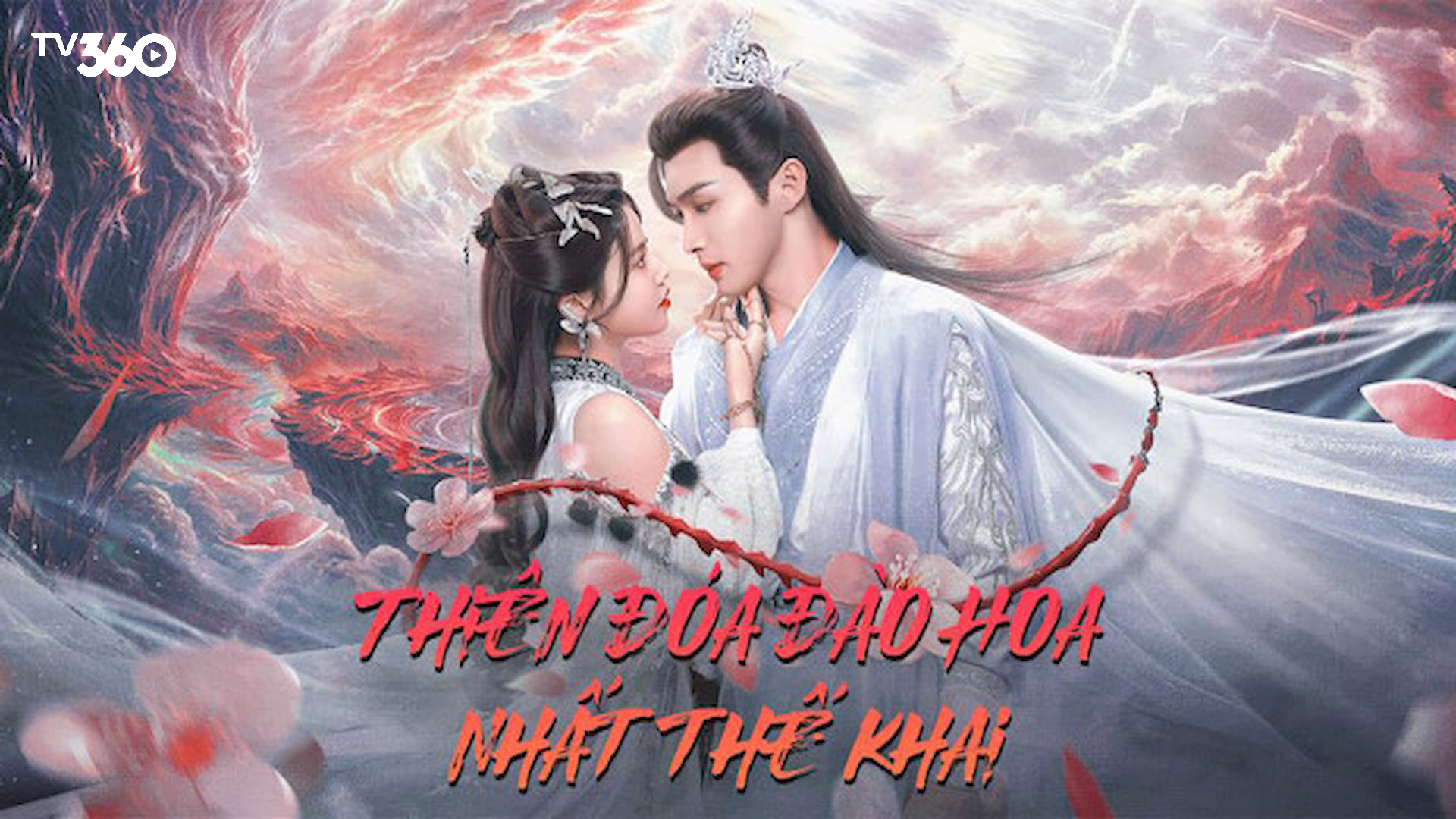 Thiên Đóa Đào Hoa Nhất Thế Khai là câu chuyện tình bi thương xuyên qua hàng ngàn kiếp giữa Chiêu Minh và Hỗn Độn Châu