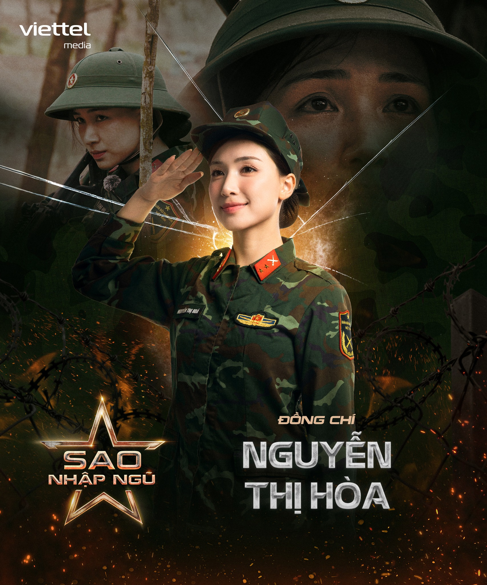 Đồng chí Nguyễn Thị Hòa (Hòa Minzy) 