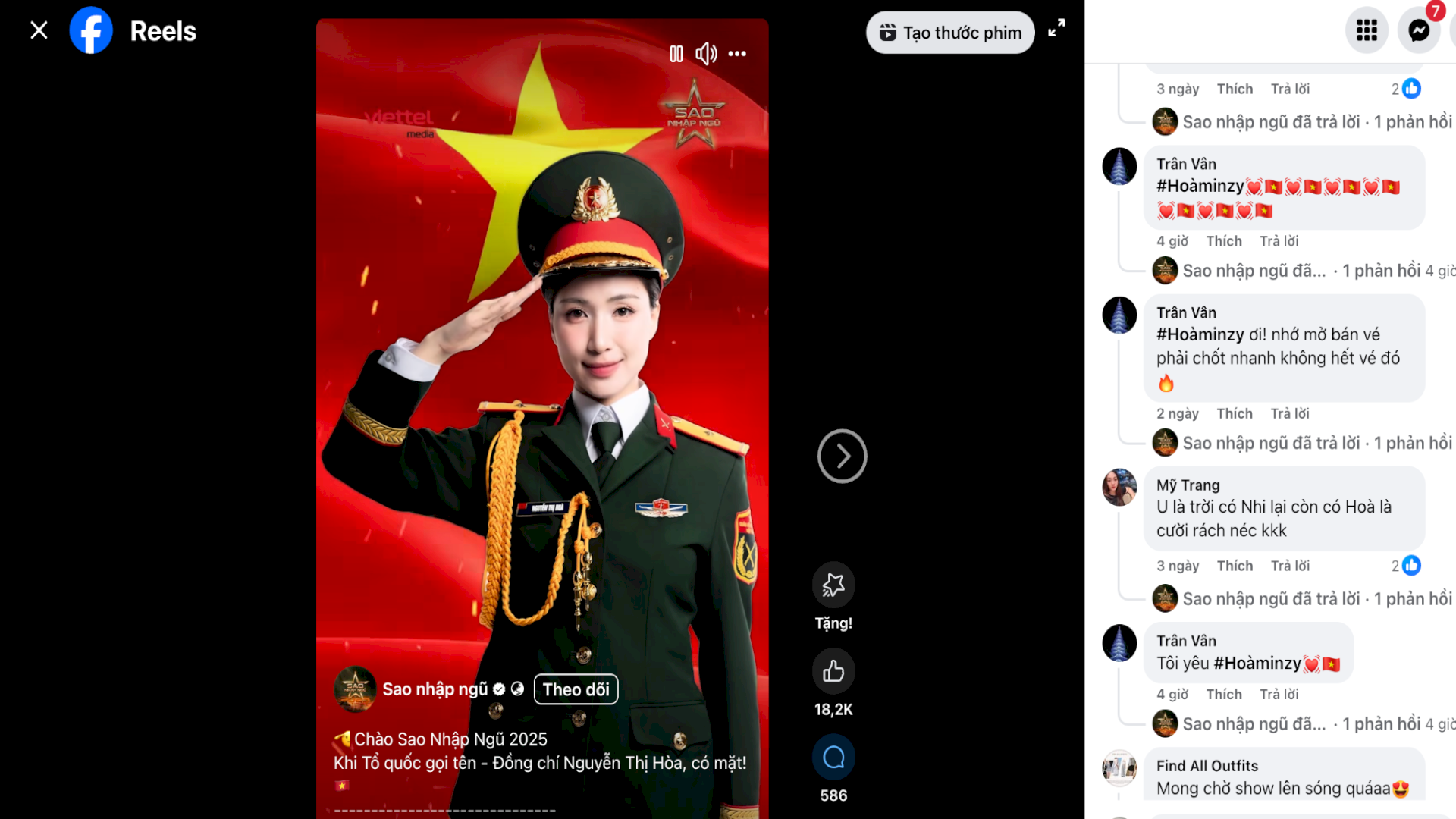 Fan “đứng ngồi không yên” ngay từ khi Sao Nhập Ngũ 2025 công bố Hoà Minzy