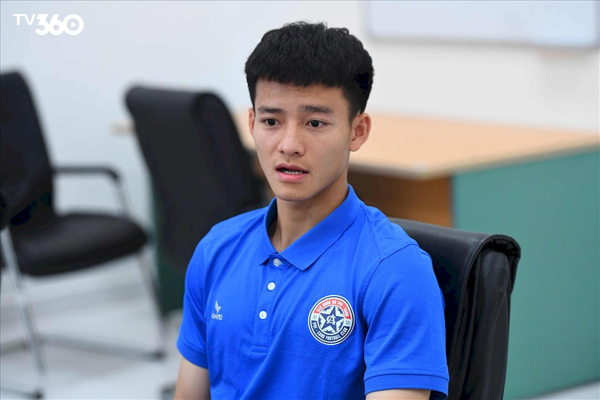 Tiền đạo Nguyễn Thanh Nhàn