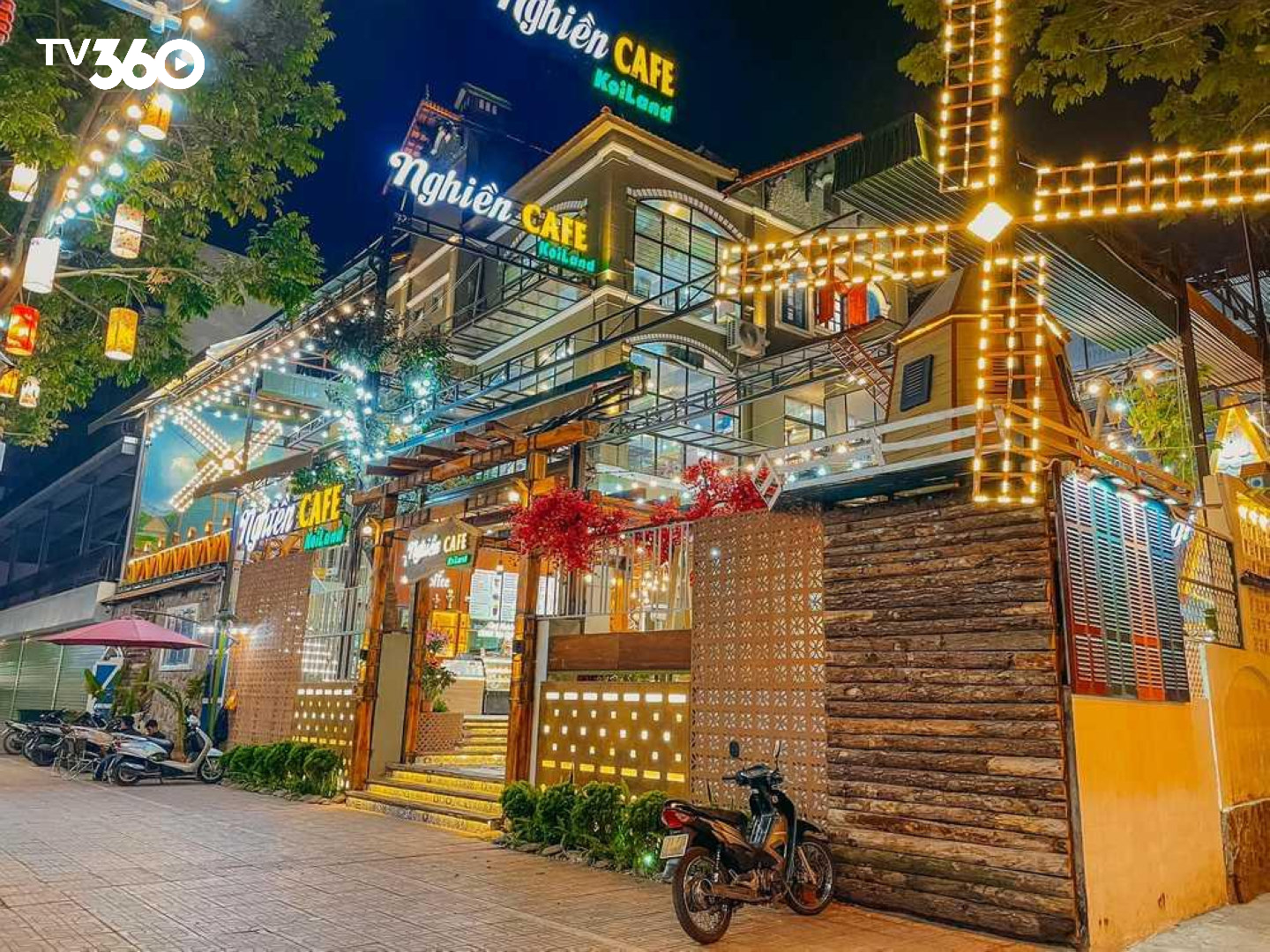 Ghiền cafe mang đến không gian thoải mái cho các fan bóng đá theo dõi các trận cầu