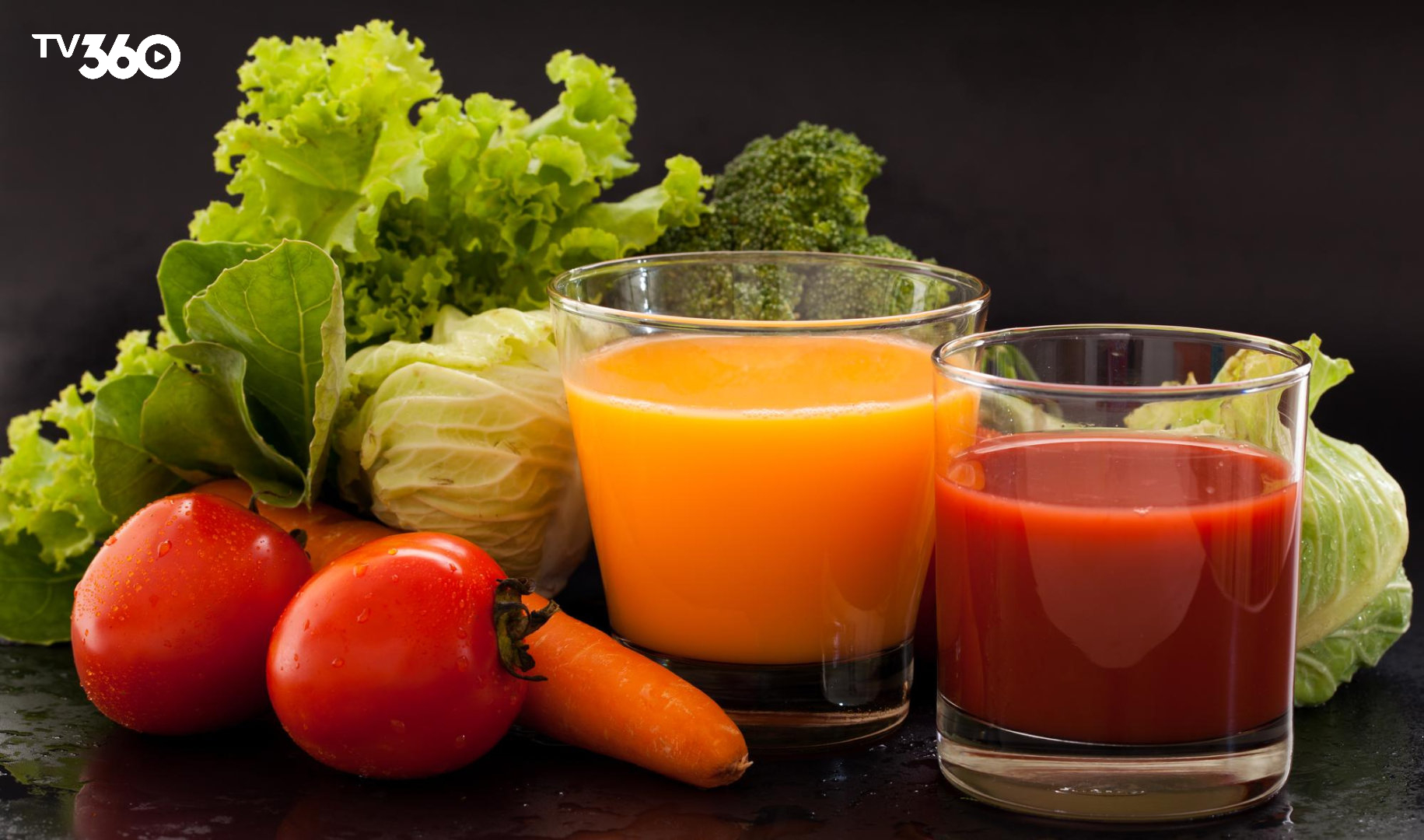 Nước ép vừa tốt cho sức khỏe, vừa giải khát hiệu quả