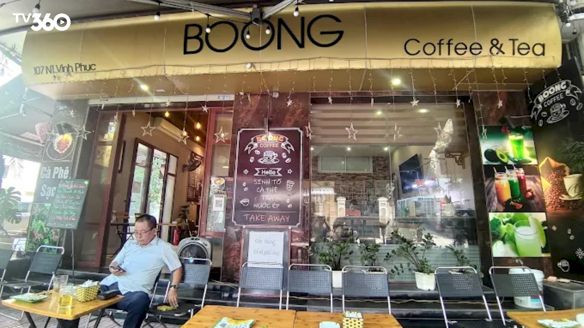 Boong Coffee – quán cà phê sáng thoáng, hiện đại, thích hợp cho nhóm nhỏ thưởng thức bóng đá