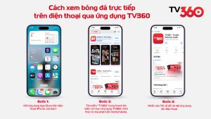xem bóng đá trên di động