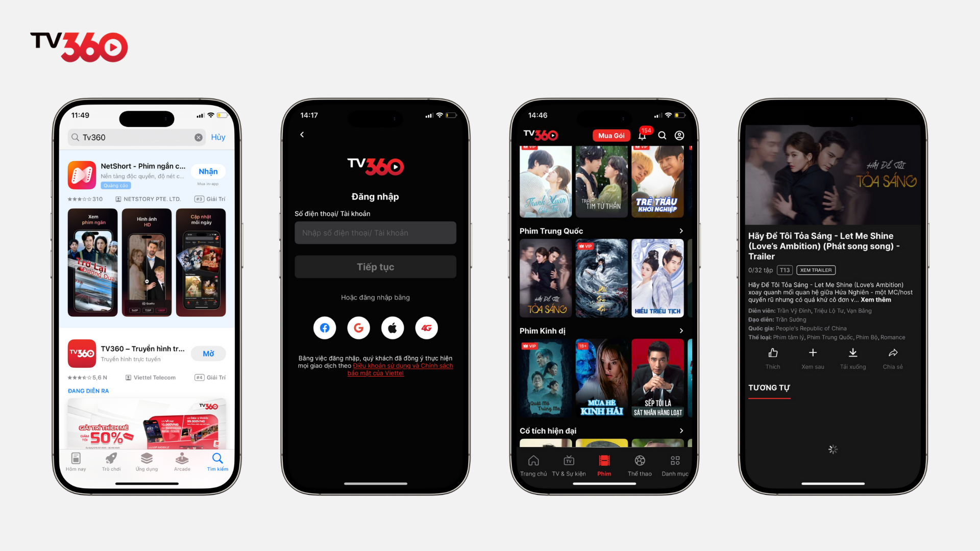 Cách xem Hãy Để Tôi Tỏa Sáng Trên TV360