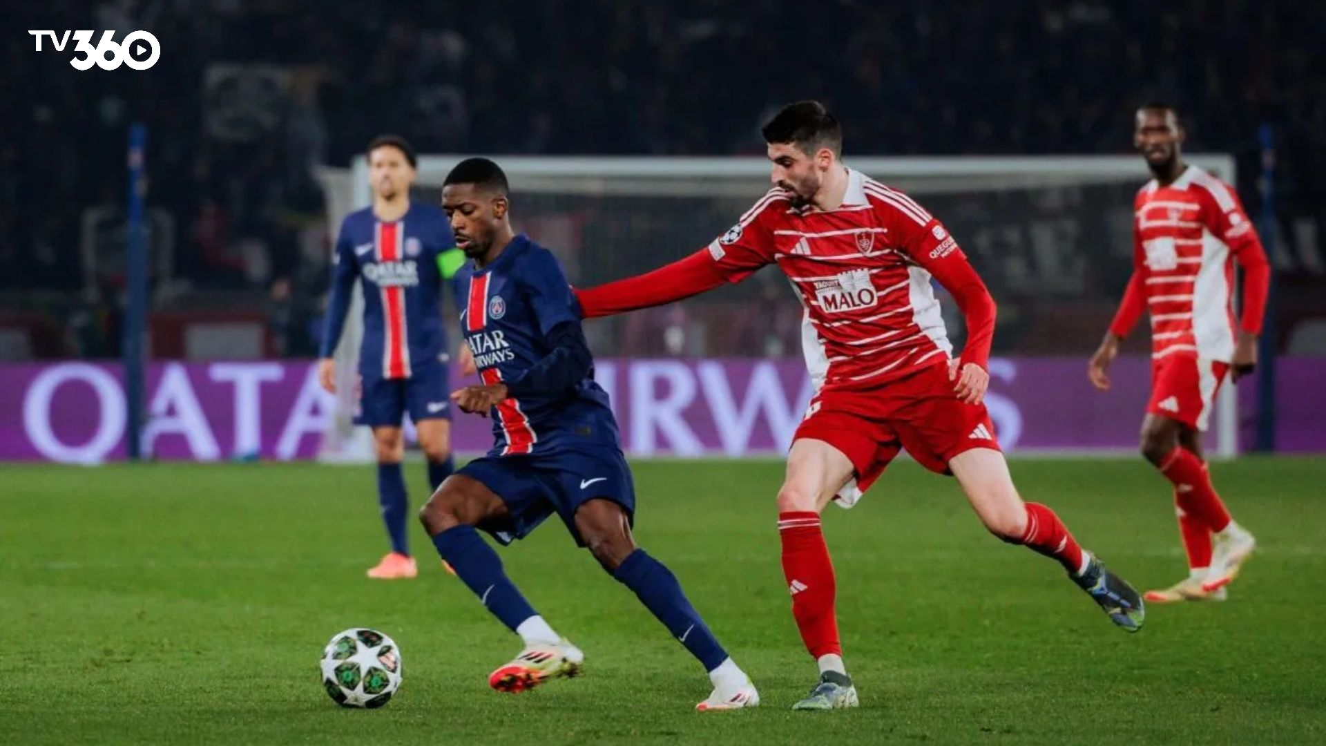 Trận đấu giữa Stade Brestois 29 và Paris Saint‑Germain ngày 26/10 có thể sẽ là sân khấu của PSG