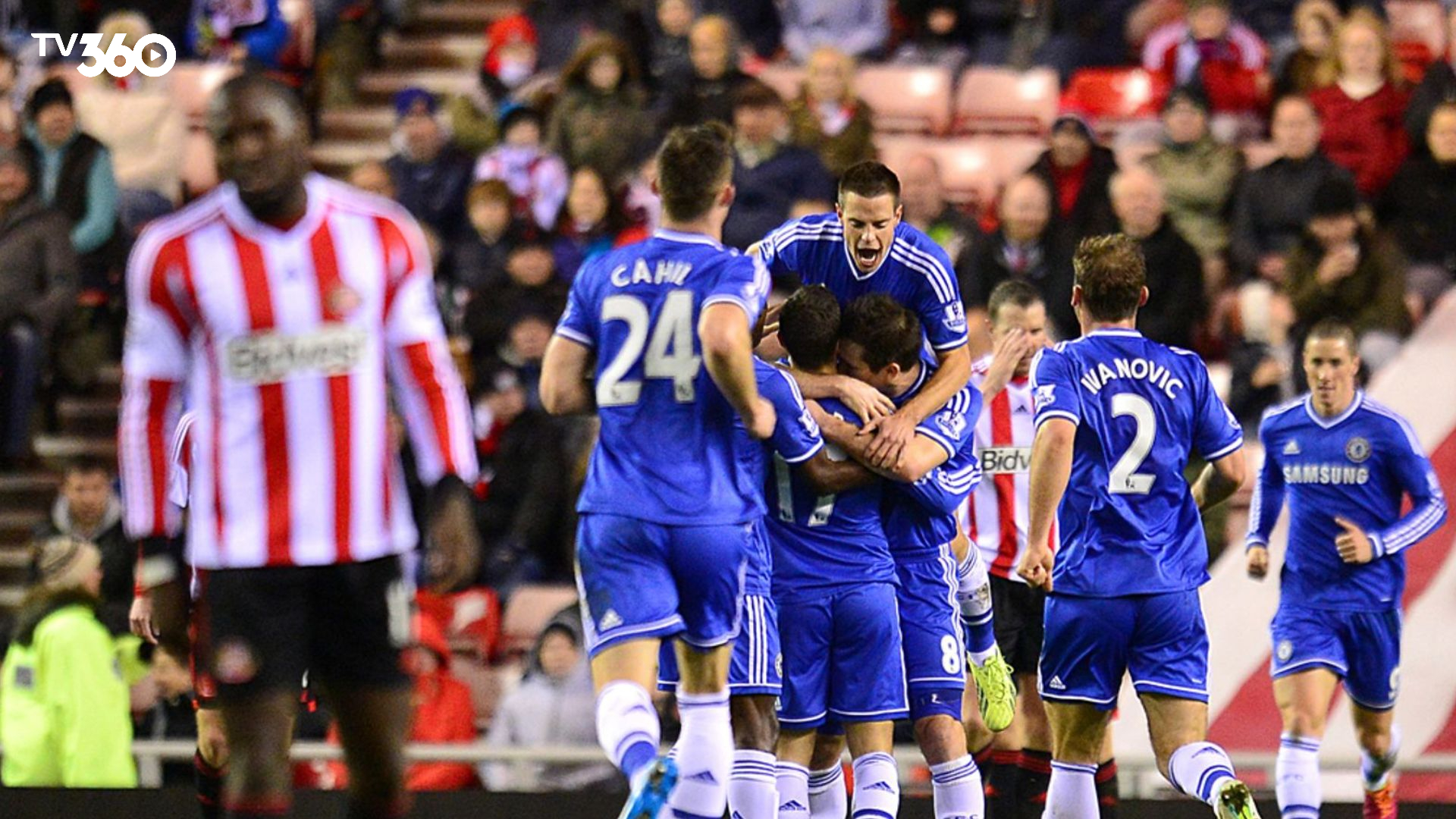 Trận đấu Chelsea vs Sunderland