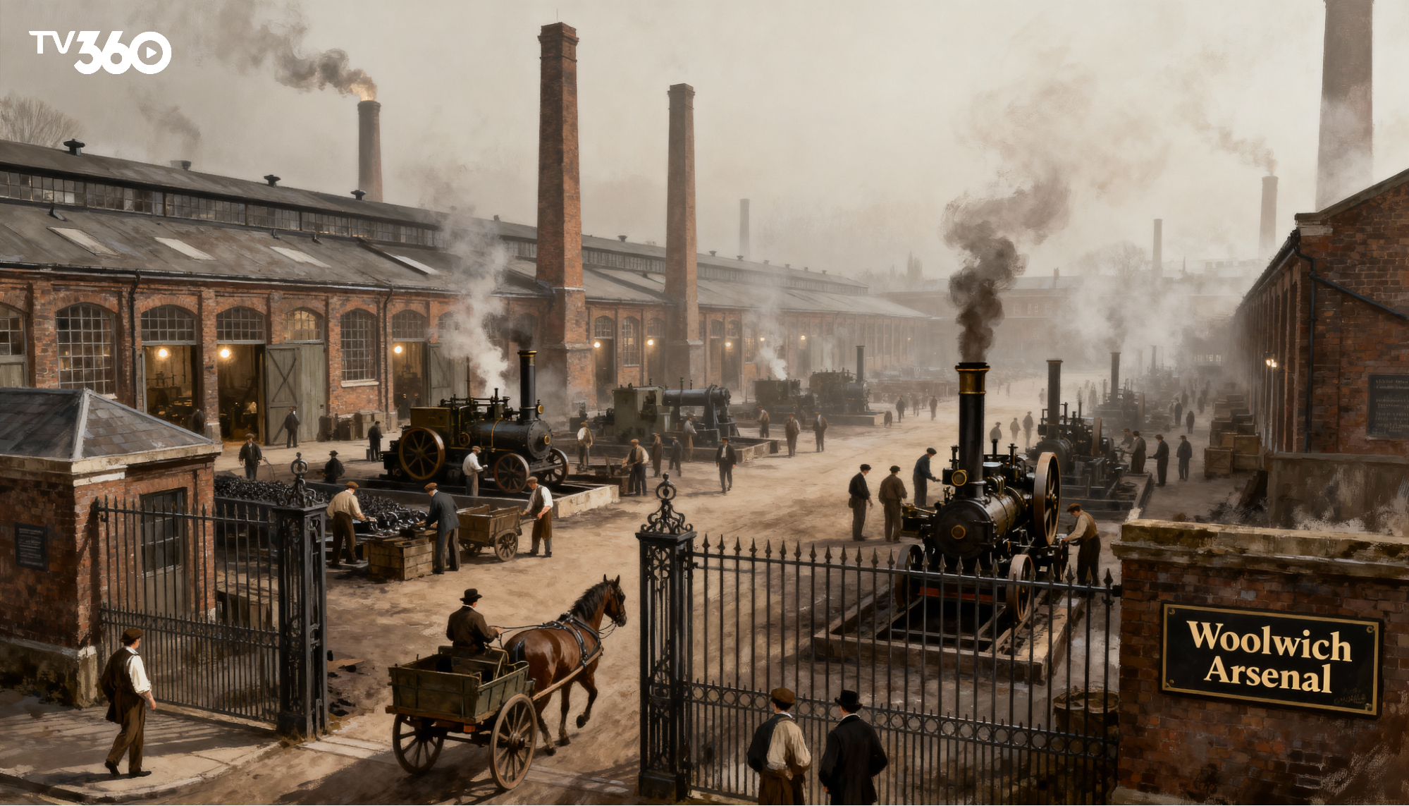 Tên gọi Arsenal bắt nguồn từ xưởng vũ khí Woolwich Arsenal – nơi CLB ra đời năm 1886.