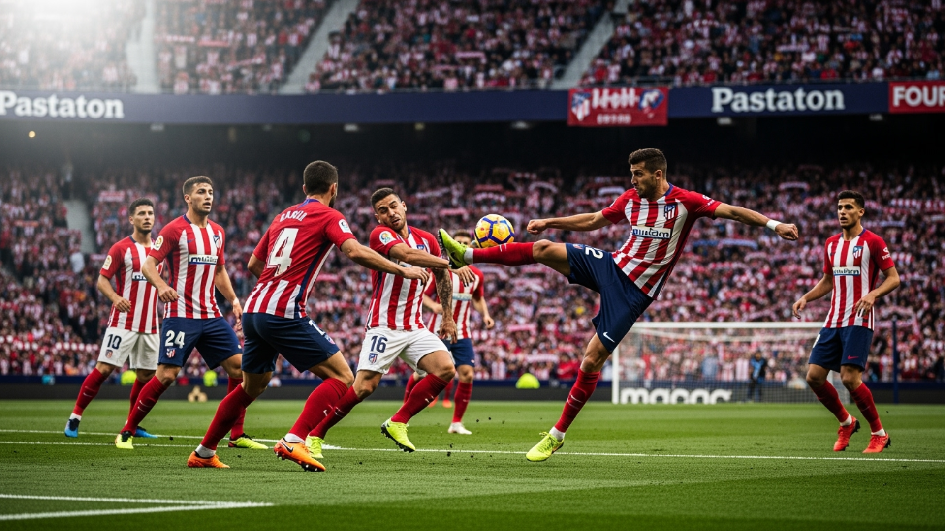 Atletico Madrid là một trong ba ông lớn của bóng đá Tây Ban Nha, sánh ngang Real và Barca.