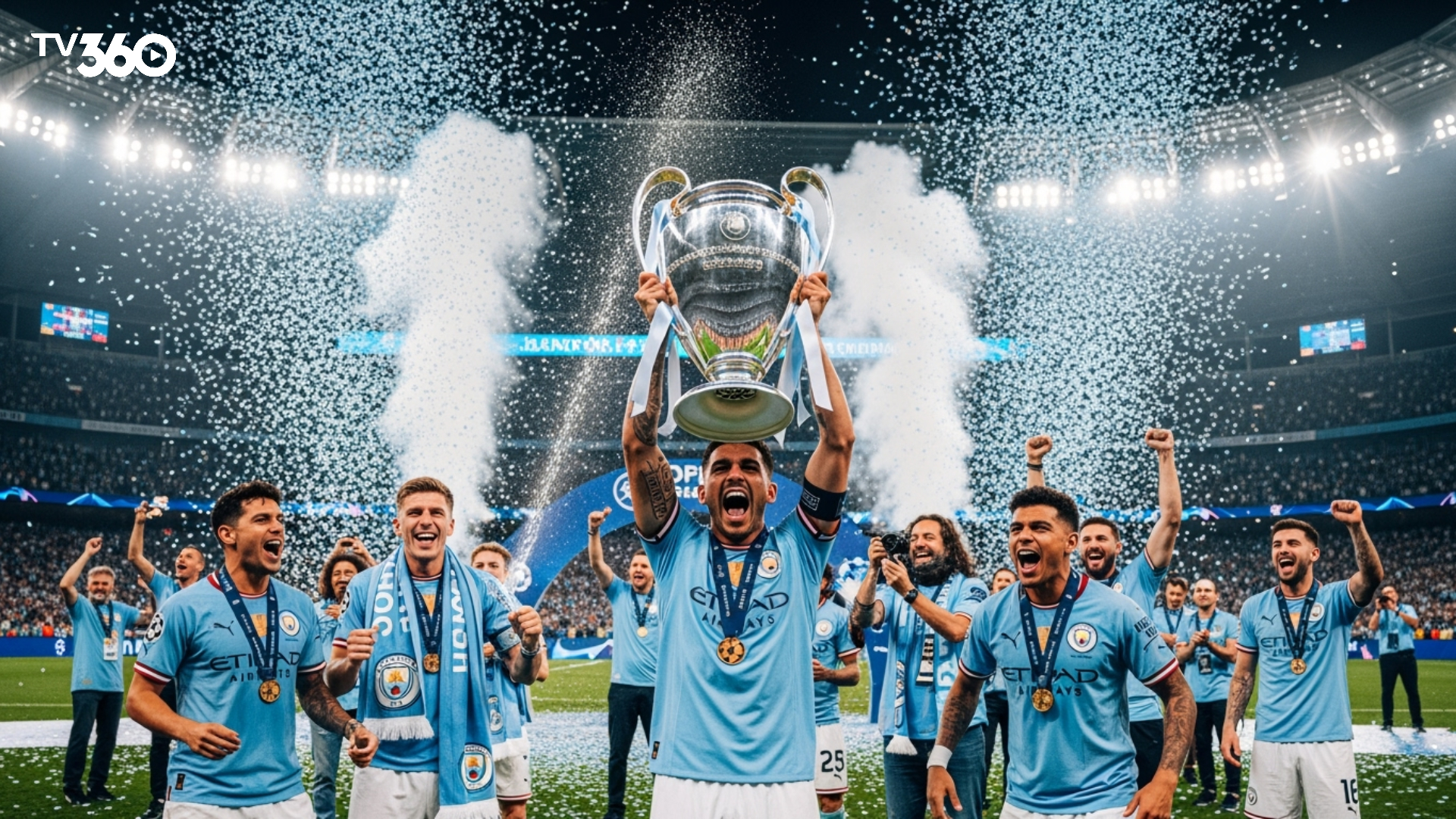 Manchester City lần đầu vô địch Champions League mùa giải 2022/23, đánh bại Inter Milan 1–0 tại Istanbul và hoàn tất cú ăn ba lịch sử cùng Premier League và FA Cup.