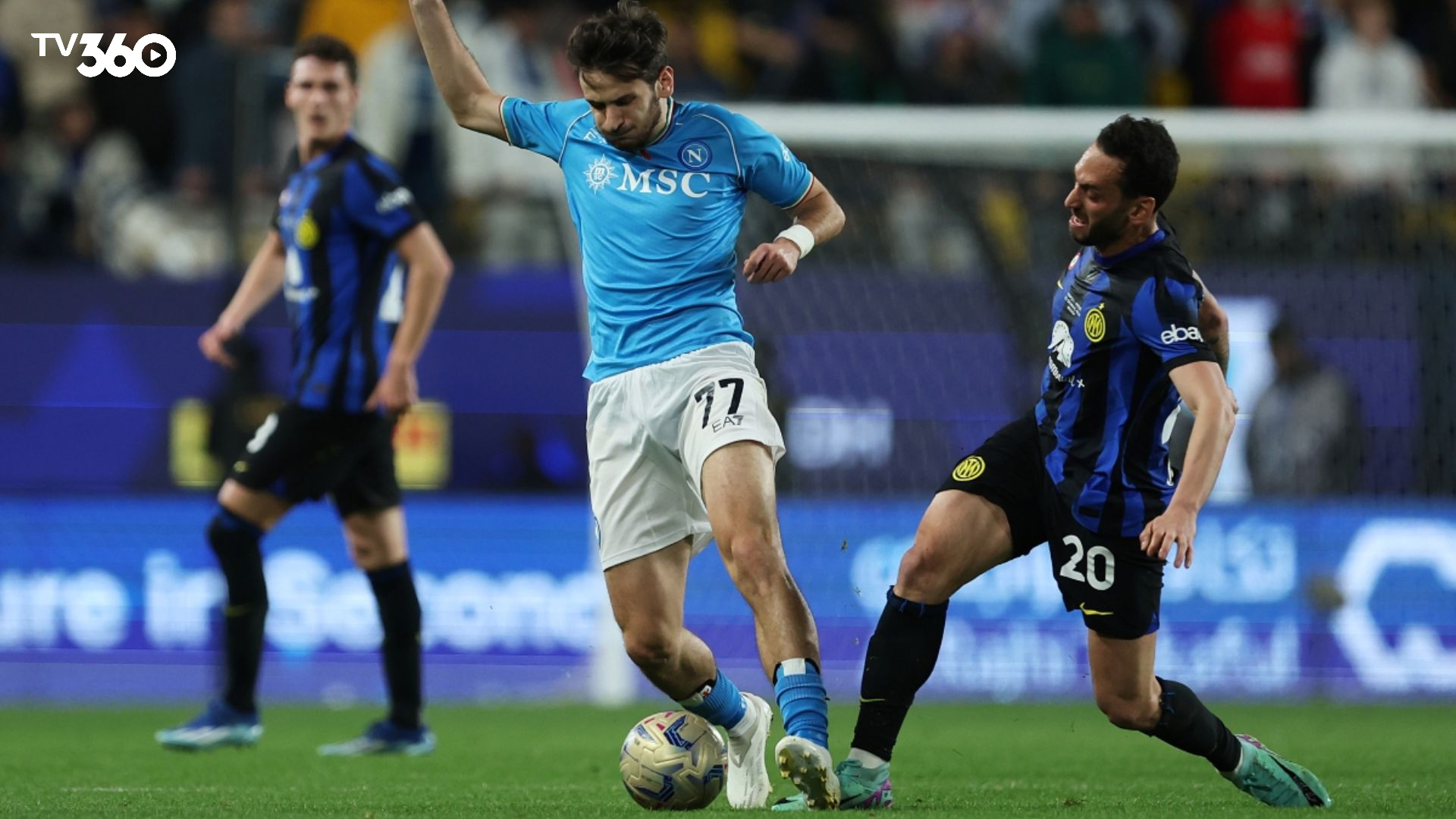 Cuộc đối đầu giữa hàng công Napoli và hàng thủ Inter Milan