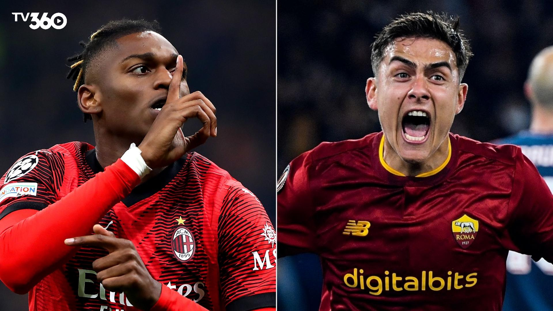 Thống kê đáng chú ý trước trận AC Milan vs AS Roma