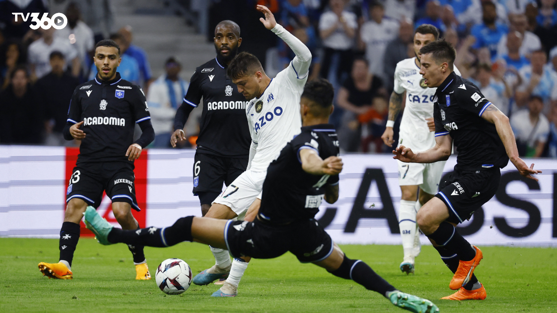Phong độ Auxerre vs Marseille