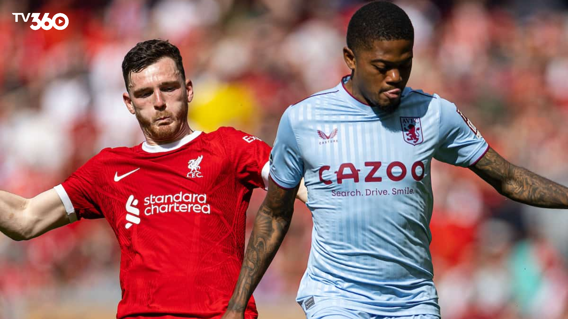 Thống kê bảng thành tích gần đây của Liverpool vs Aston Villa