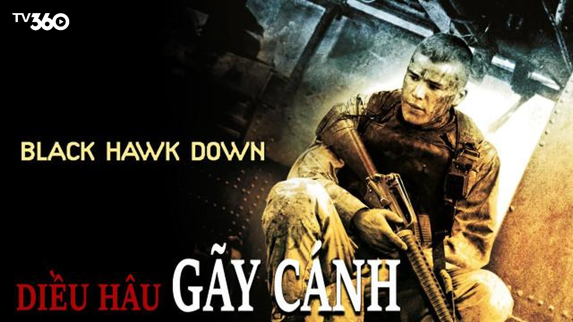 “Diều Hâu Gãy Cánh” là bức tranh mô tả một trong những trận chiến ác liệt nhất của quân đội Mỹ tại Mogadishu, Somalia
