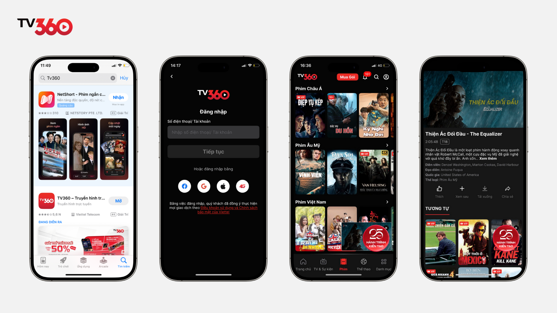 Xem Thiện Ác Đối Đầu trên TV360