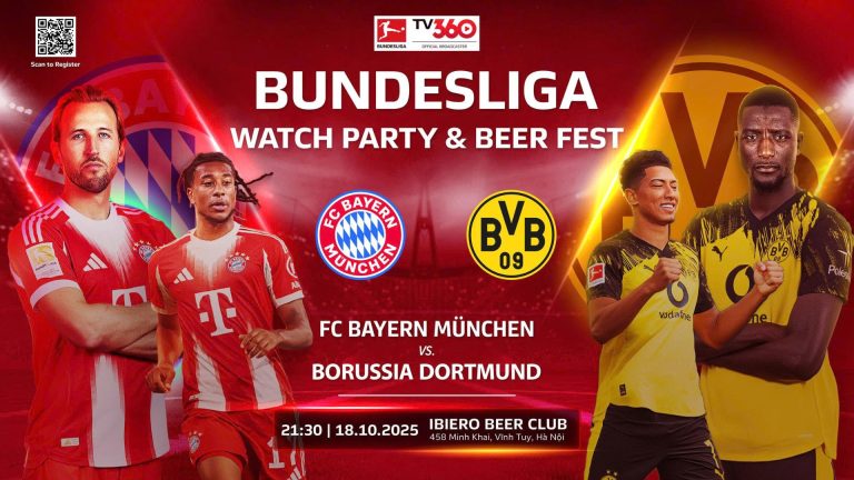 xem chung Bundesliga Bayern vs Dortmund
