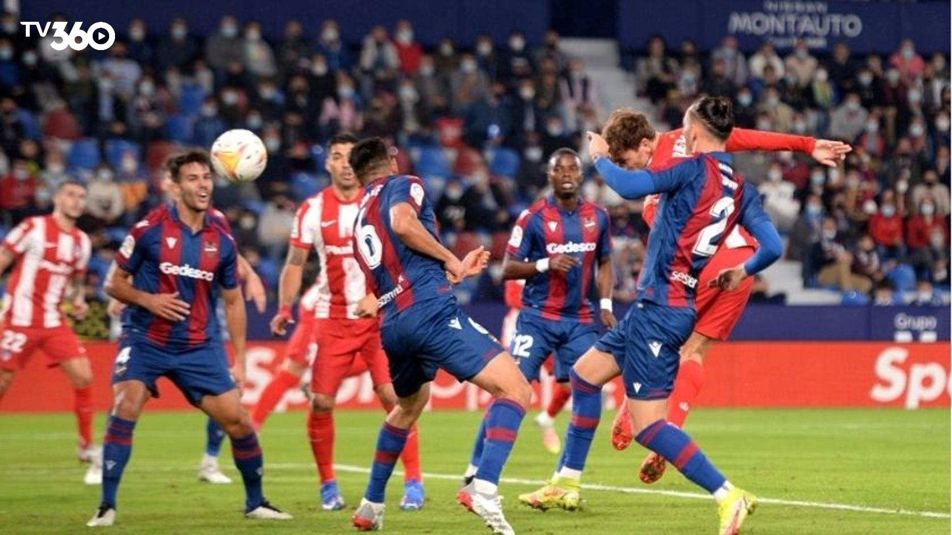 Atletico Madrid có lợi thế áp đảo khi thi đấu trên sân nhà Metropolitano