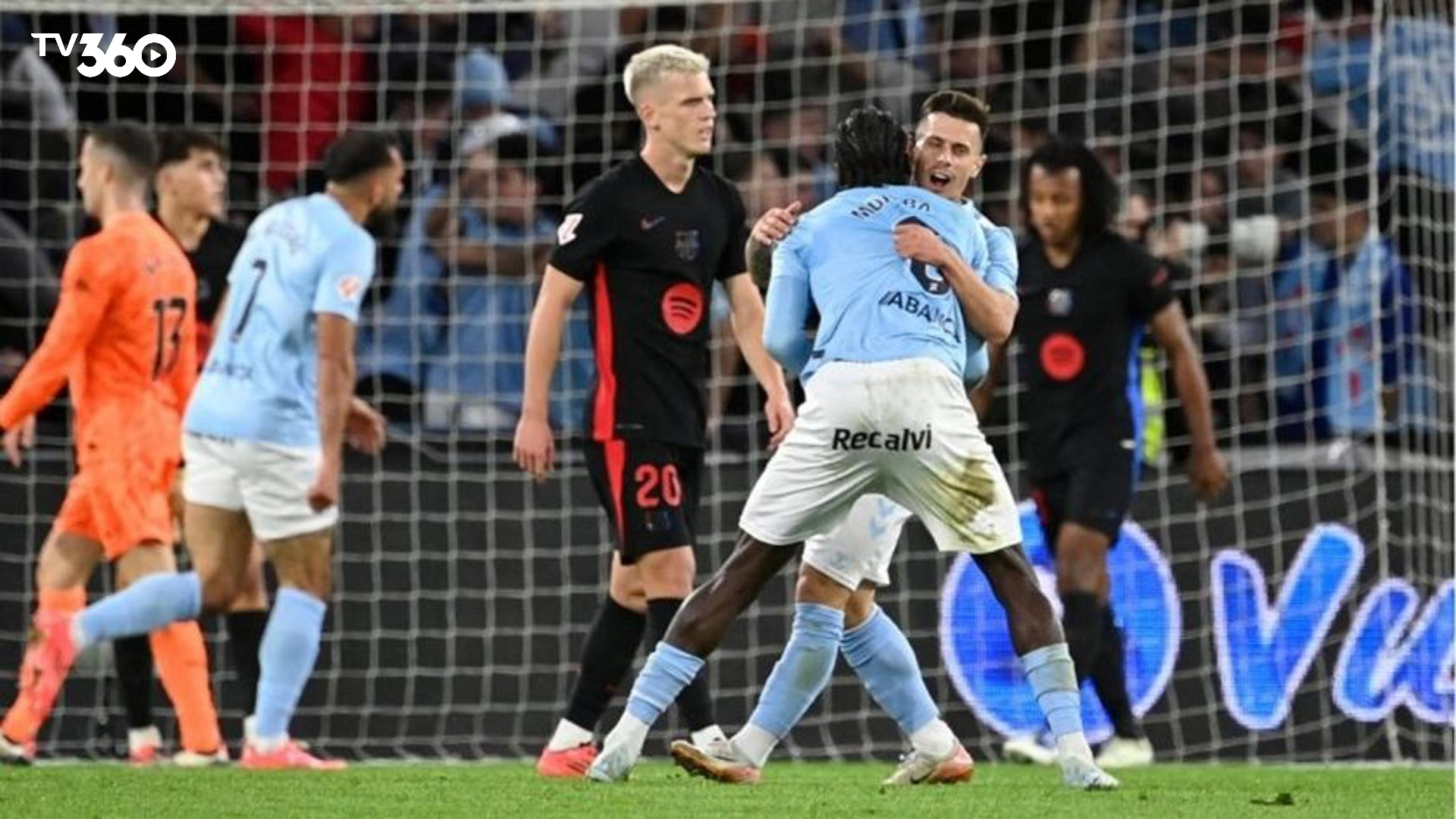 Dù có lợi thế sân nhà Celta Vigo vẫn chưa nắm chắc chiến thắng trước Barcelona