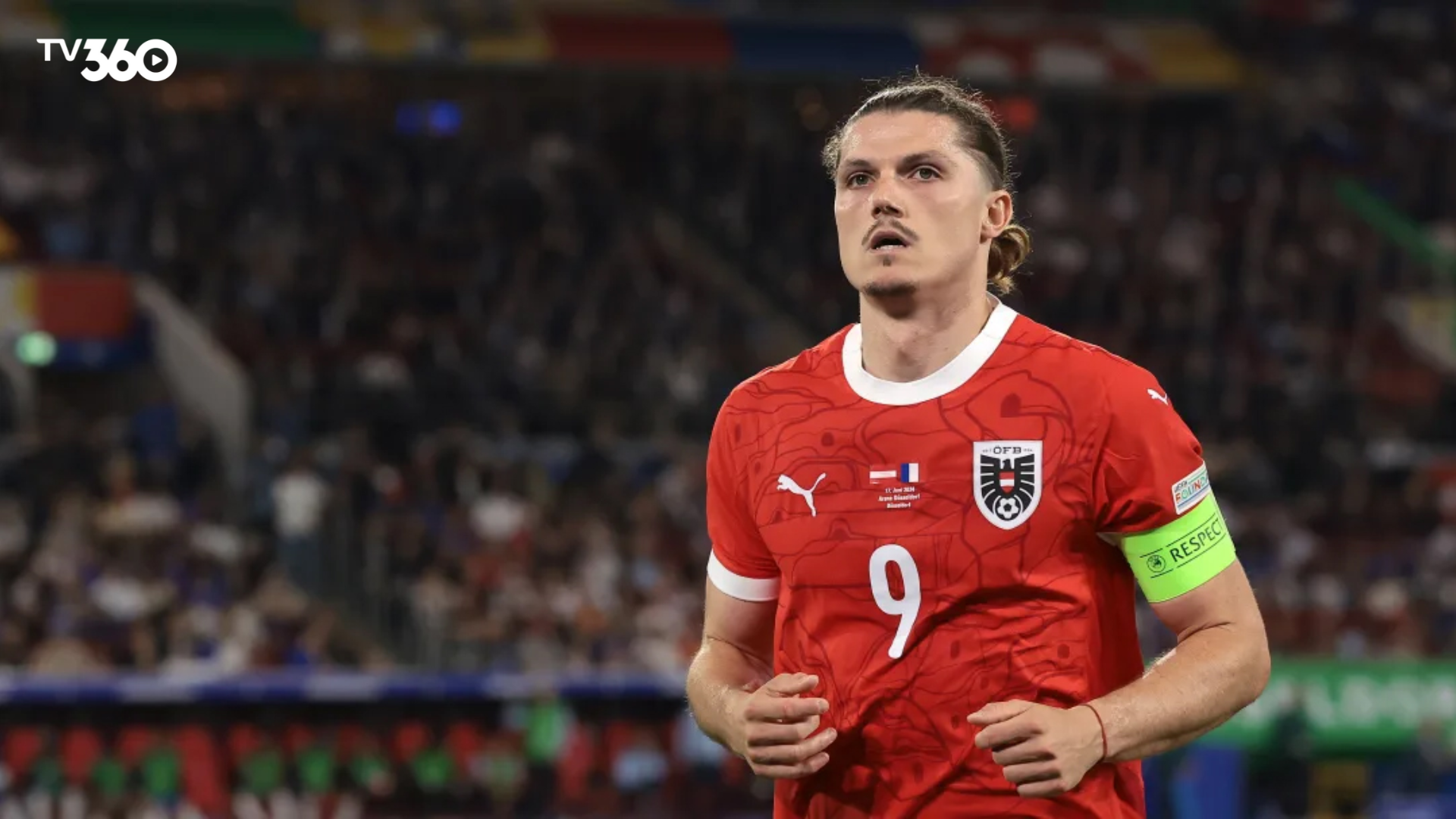 Marcel Sabitzer làm chủ tuyến giữa của đội tuyển quốc gia Áo