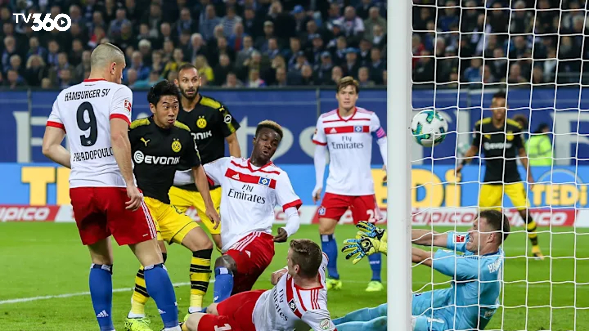 Trận đấu Hamburger vs Borussia Dortmund