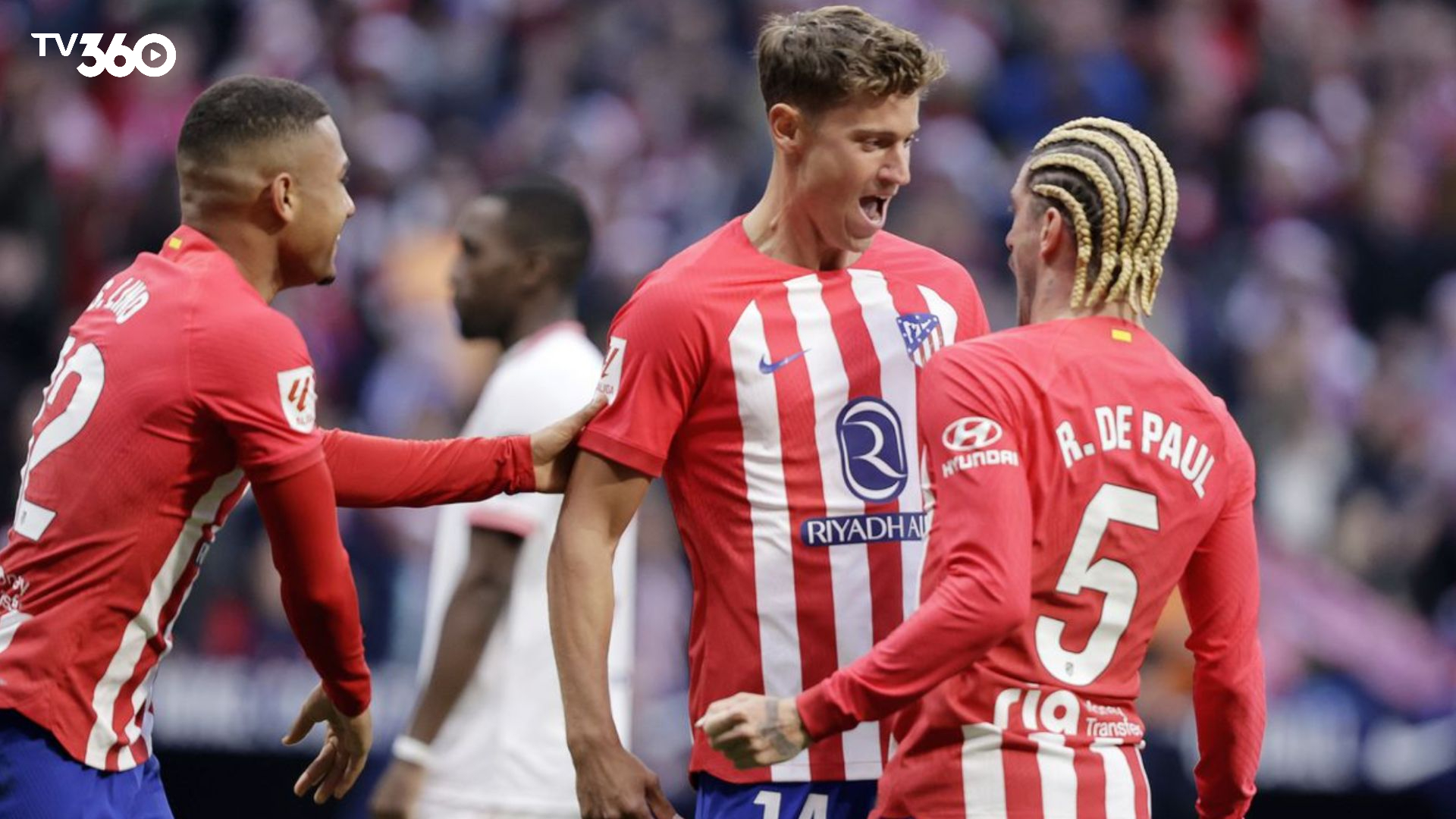 Diễn biến chính đáng chú ý Atlético Madrid vs Sevilla 