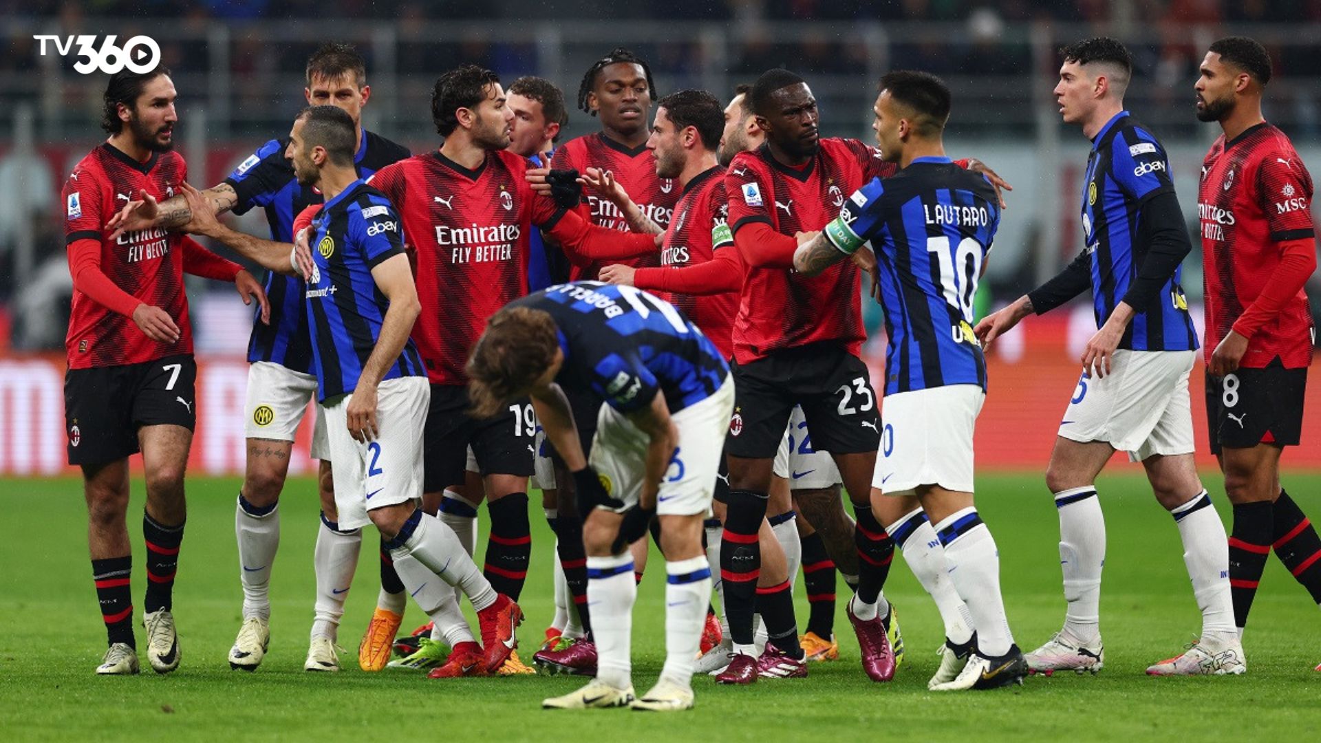 Trận đấu Inter Milan vs AC Milan