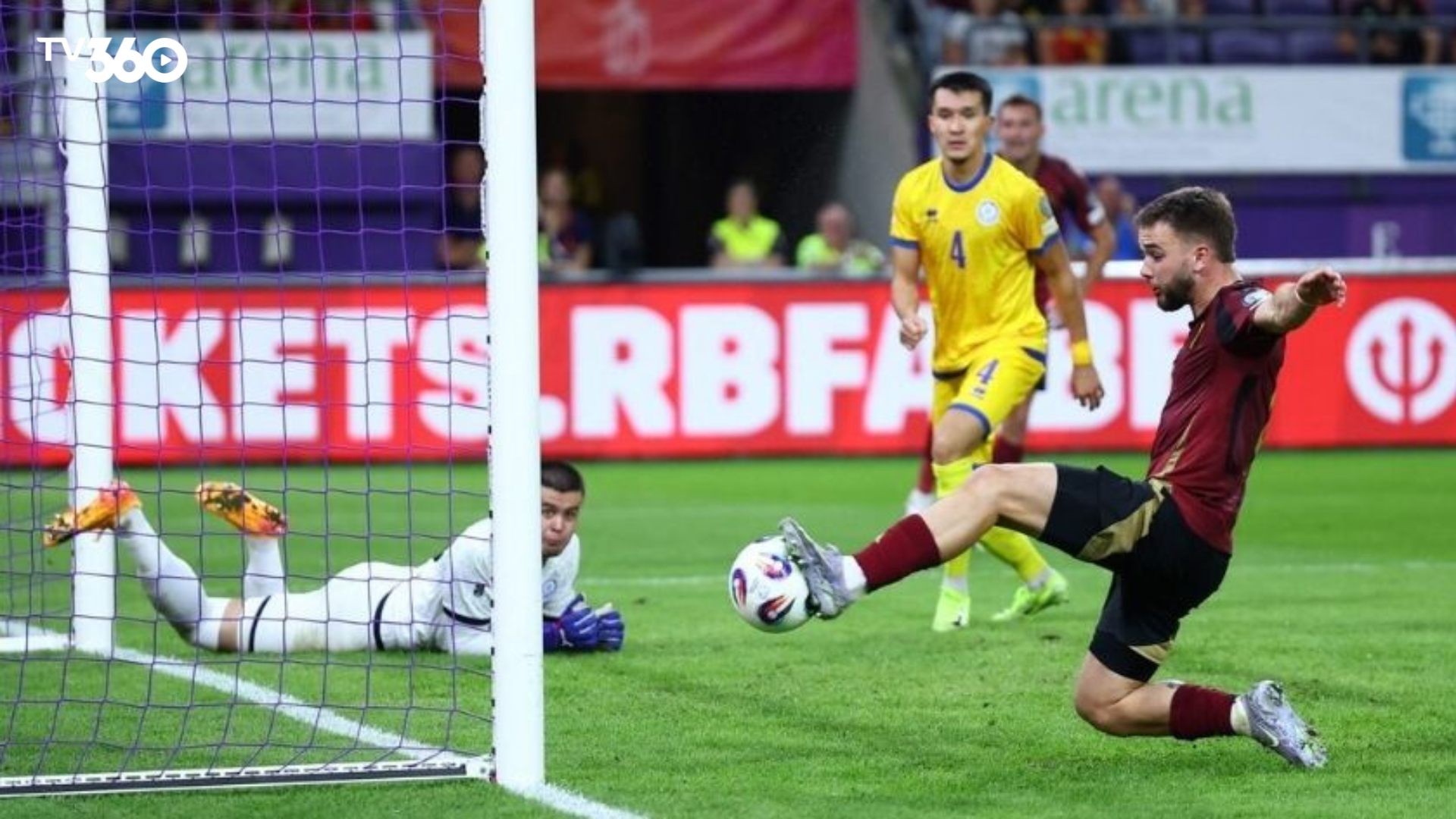 Bỉ được đánh giá có lợi thế cao hơn Kazakhstan dù là đội khách