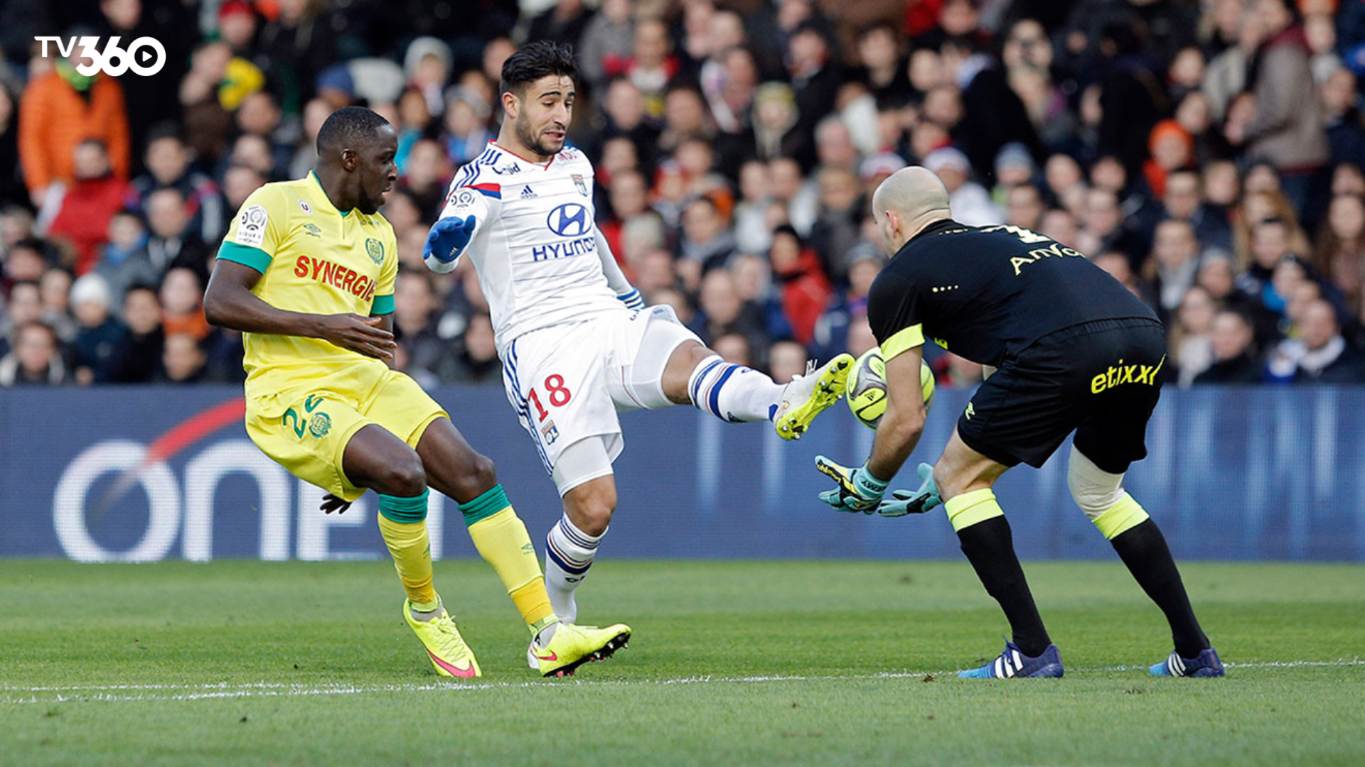 Trận đấu Lyon vs Nantes