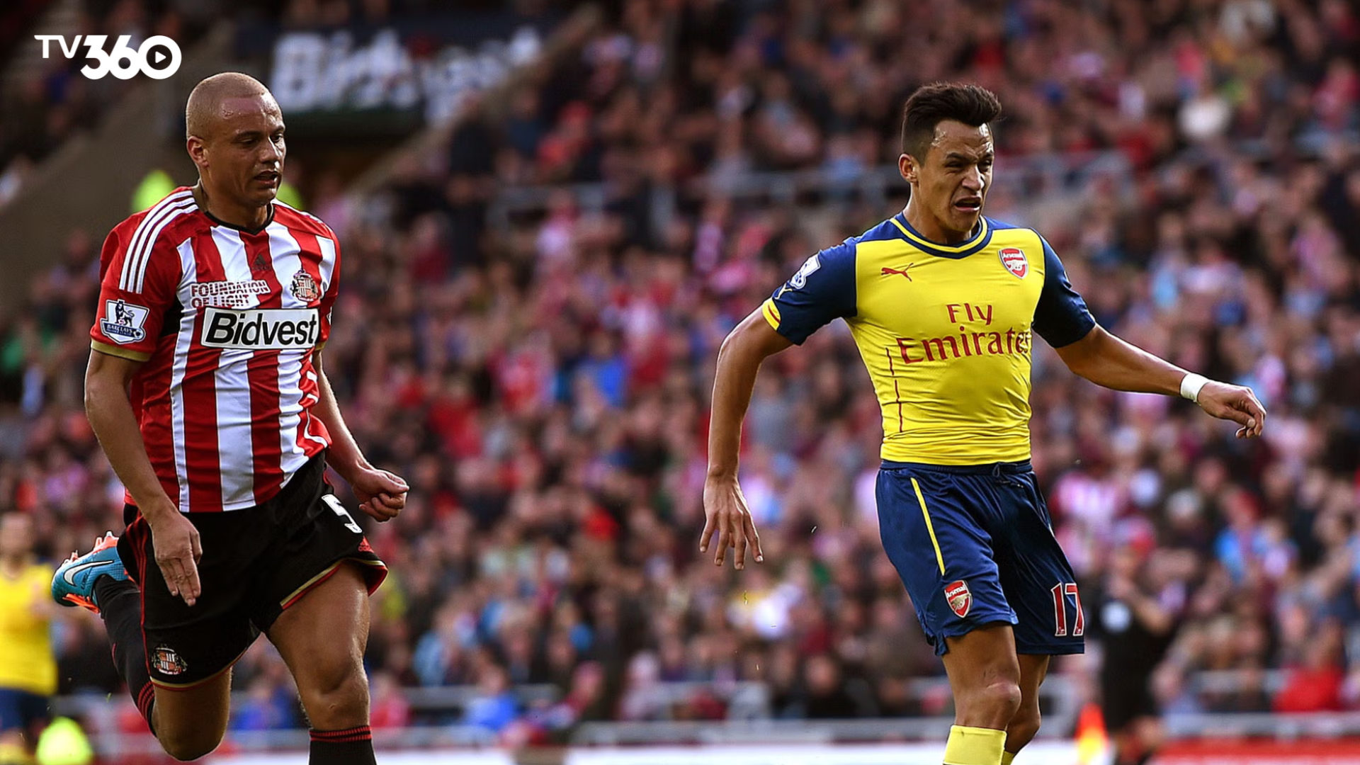 Trận đấu Sunderland vs Arsenal