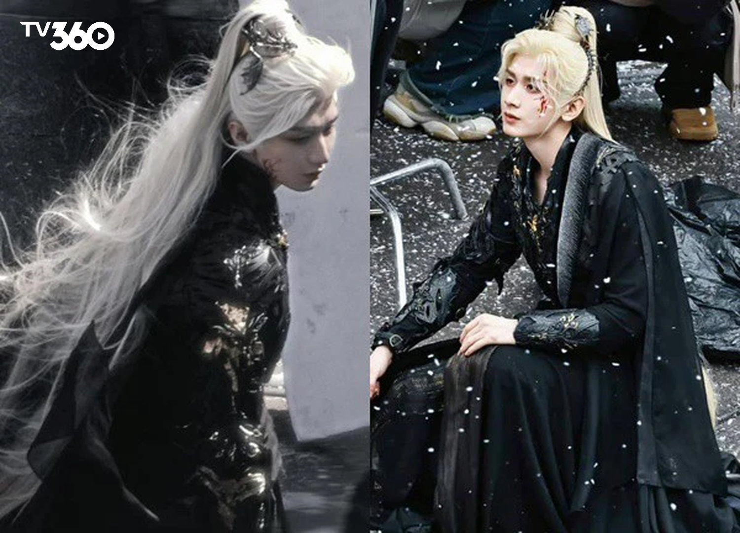 Hình ảnh Phú Quý tóc bạc sau trận chiến trở thành biểu tượng mới của bi tráng kiếm hiệp