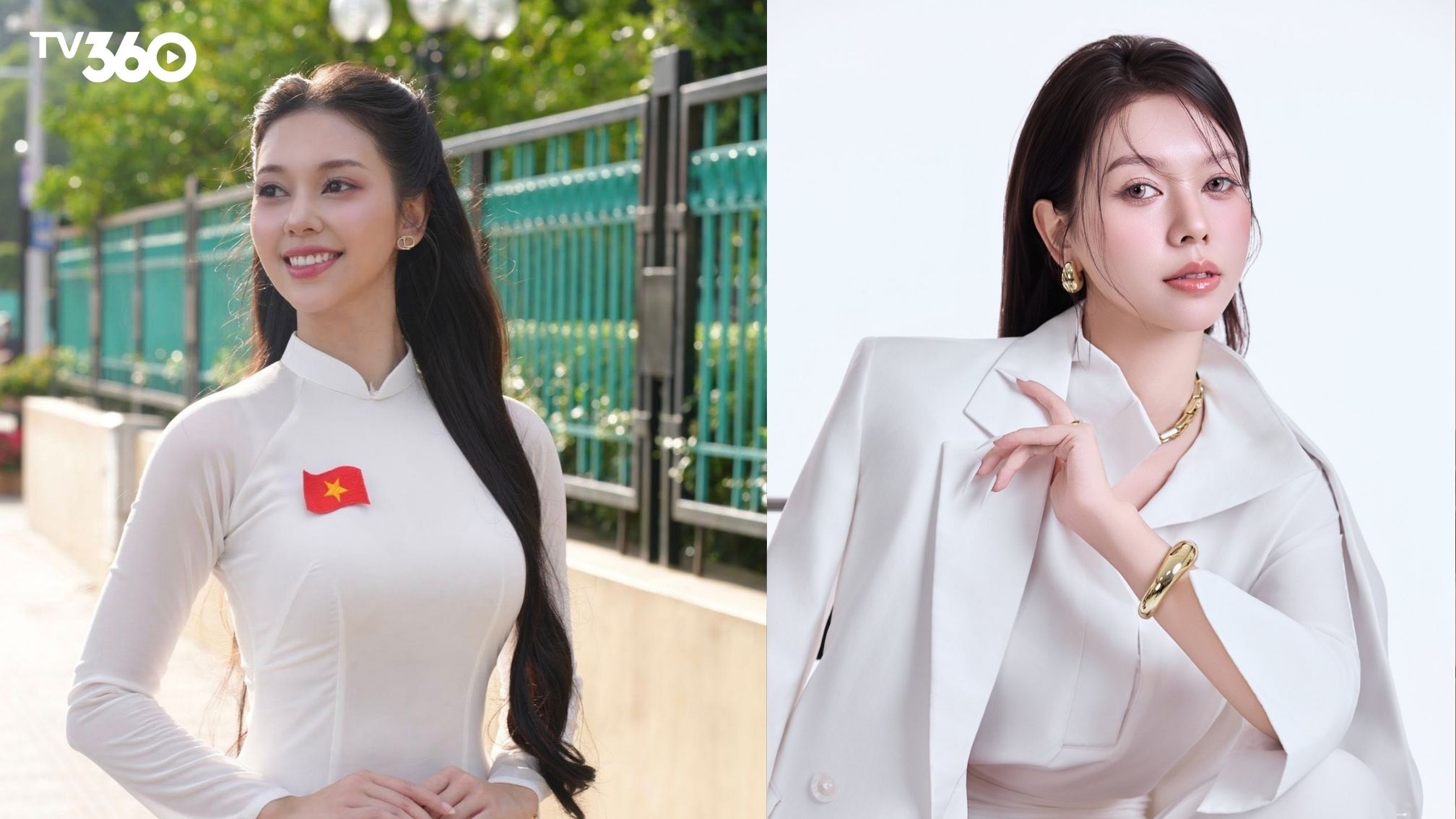 Nhan sắc "lai Tây" cuốn hút của nữ diễn viên sinh năm 2000