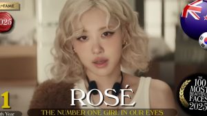 No.1 Gương mặt đẹp nhất Thế giới 2025: Rosé (BLACKPINK)
