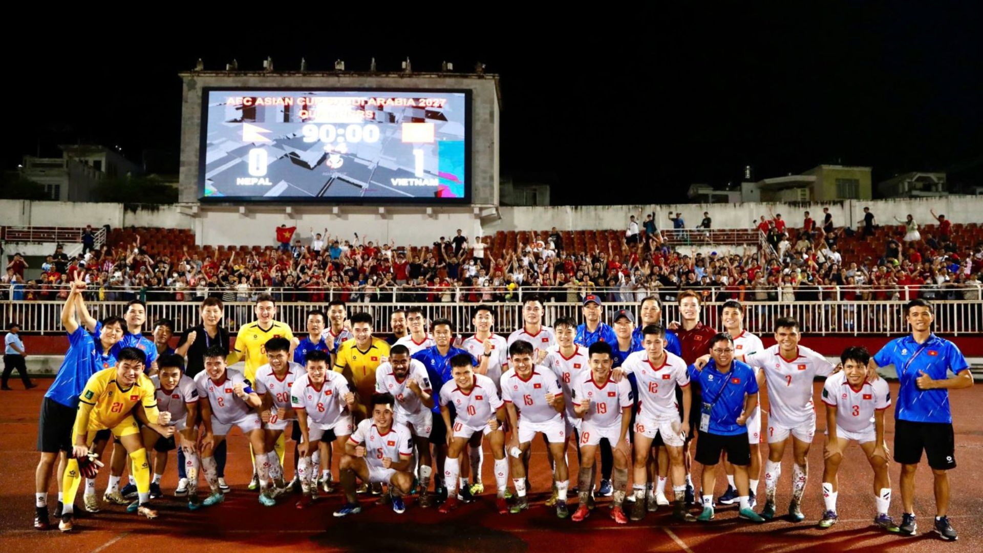 Việt Nam tham dự AFC Asian Cup 2026-2027 tại bảng F