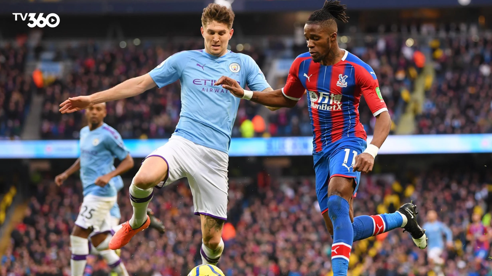 Trận đấu đầy kịch tính diễn ra giữa Crystal Palace vs Manchester City