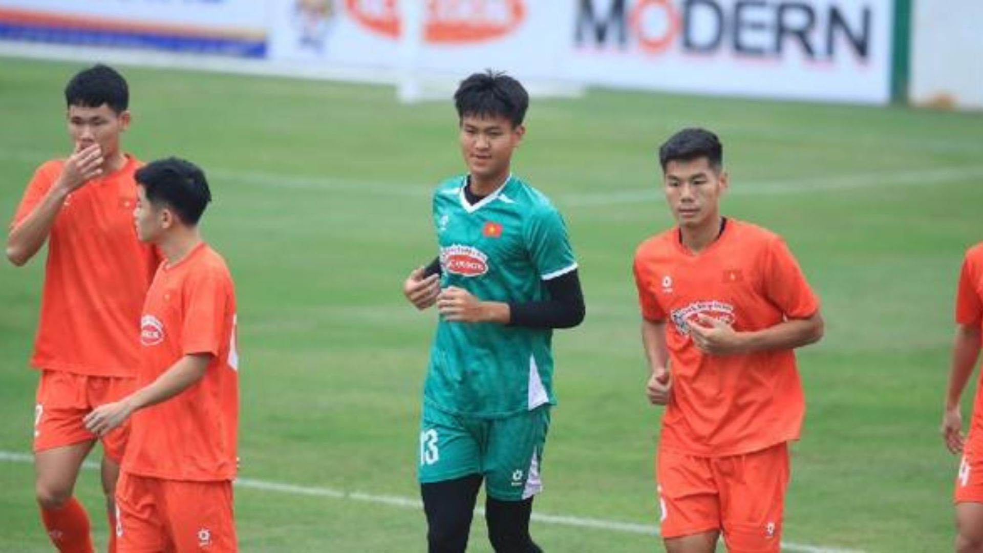 Nguyễn Tân được kỳ vọng sẽ trở thành bức tường thành của đội tuyển U23 Việt Nam