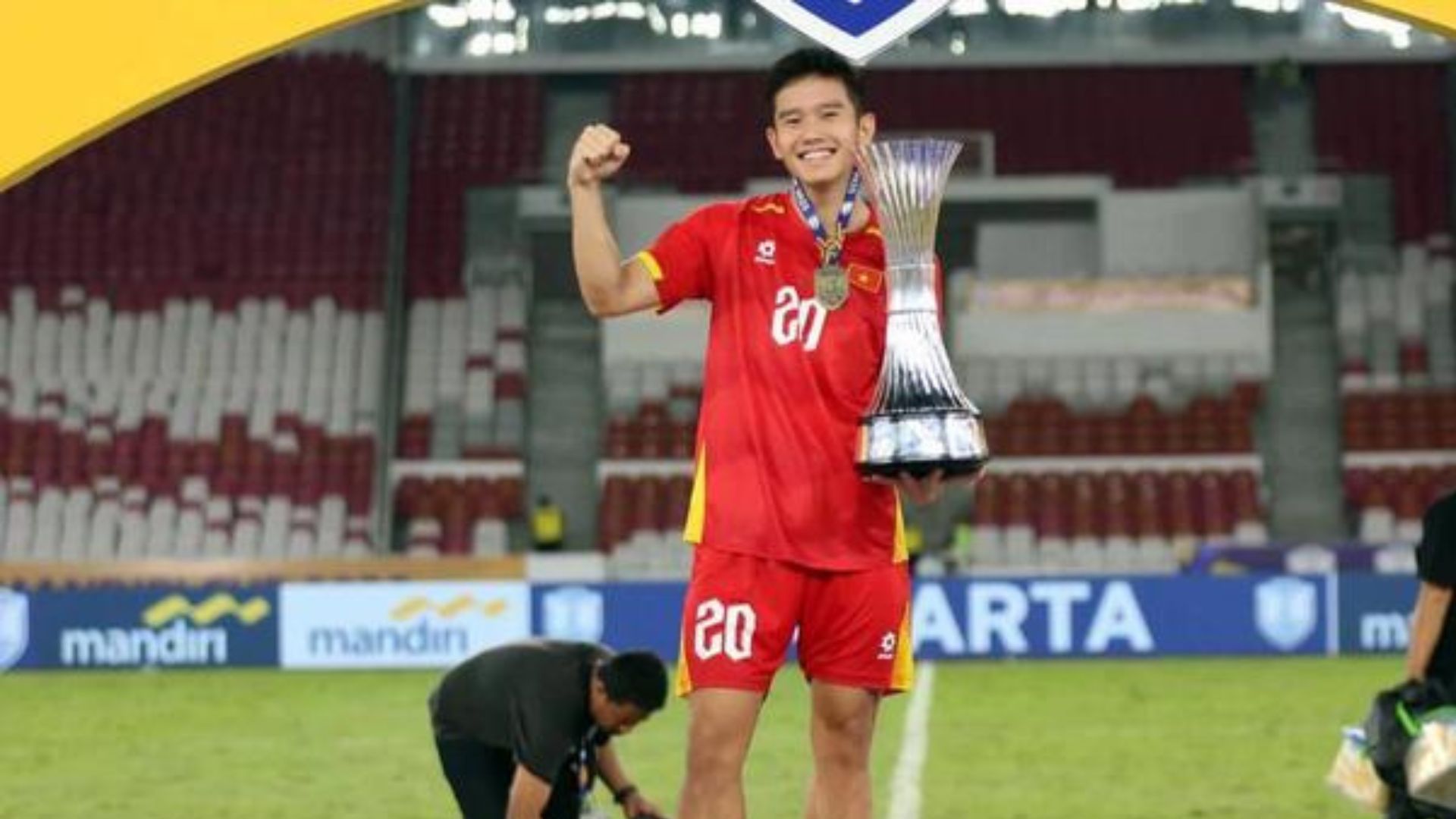 Nguyễn Lê Phát là em út trong đội tuyển U23 Việt Nam