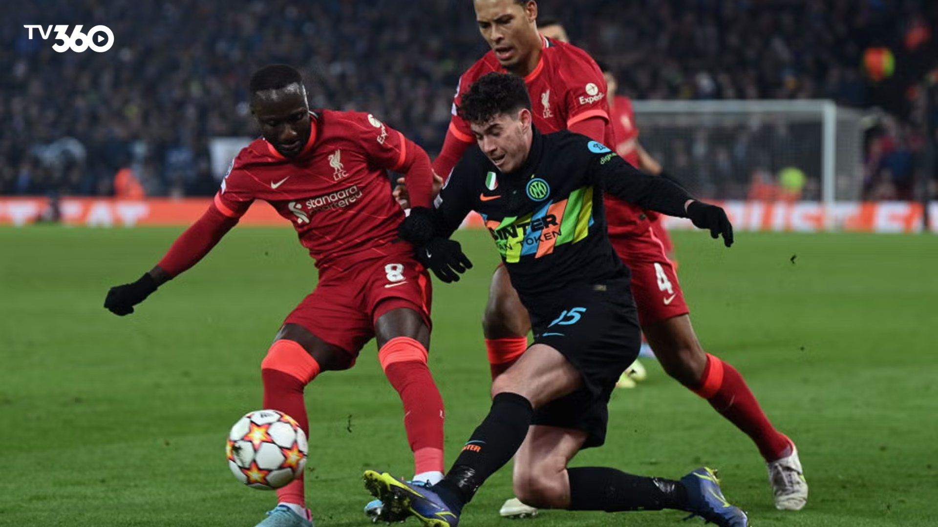 Trận đấu Inter Milan gặp Liverpool